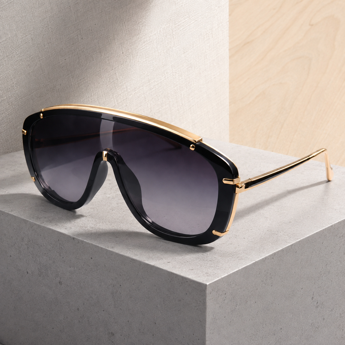 Amos Sculptural Sunglasses