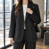 Hermione Relaxed Blazer - Black