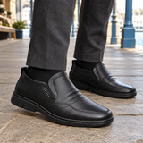Erbetta Slip-On Loafers - Black