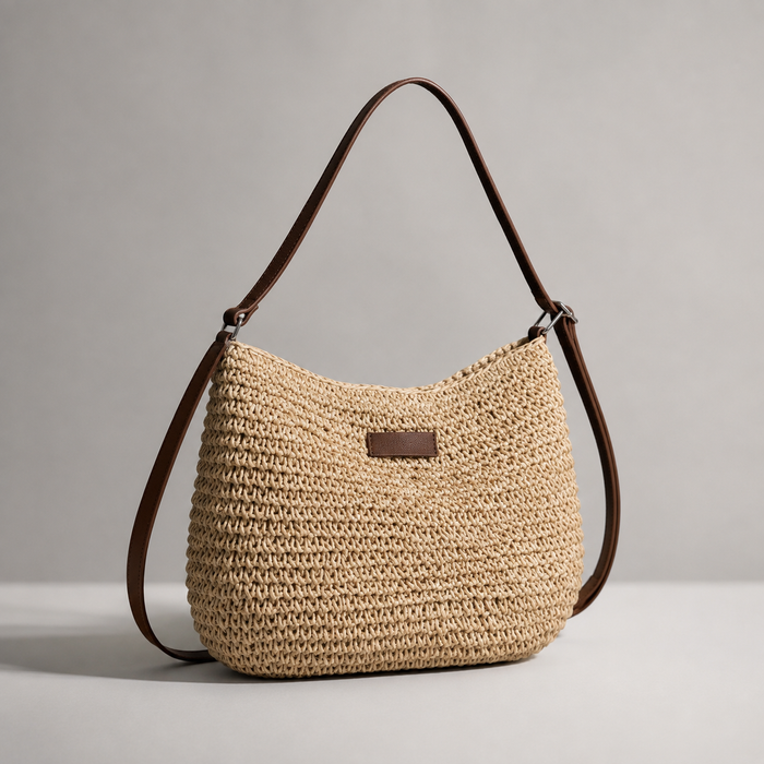 Innocenti Woven Shoulder Bag