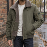 Alastair-Dean Pilot Jacket - Army Green