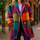 Solene-Mae Plaid Jacket - Multi Color