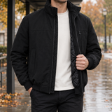 Reinhold-West Stand Collar Jacket - Black