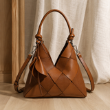 Orsini Woven Shoulder Bag - Sienna Brown