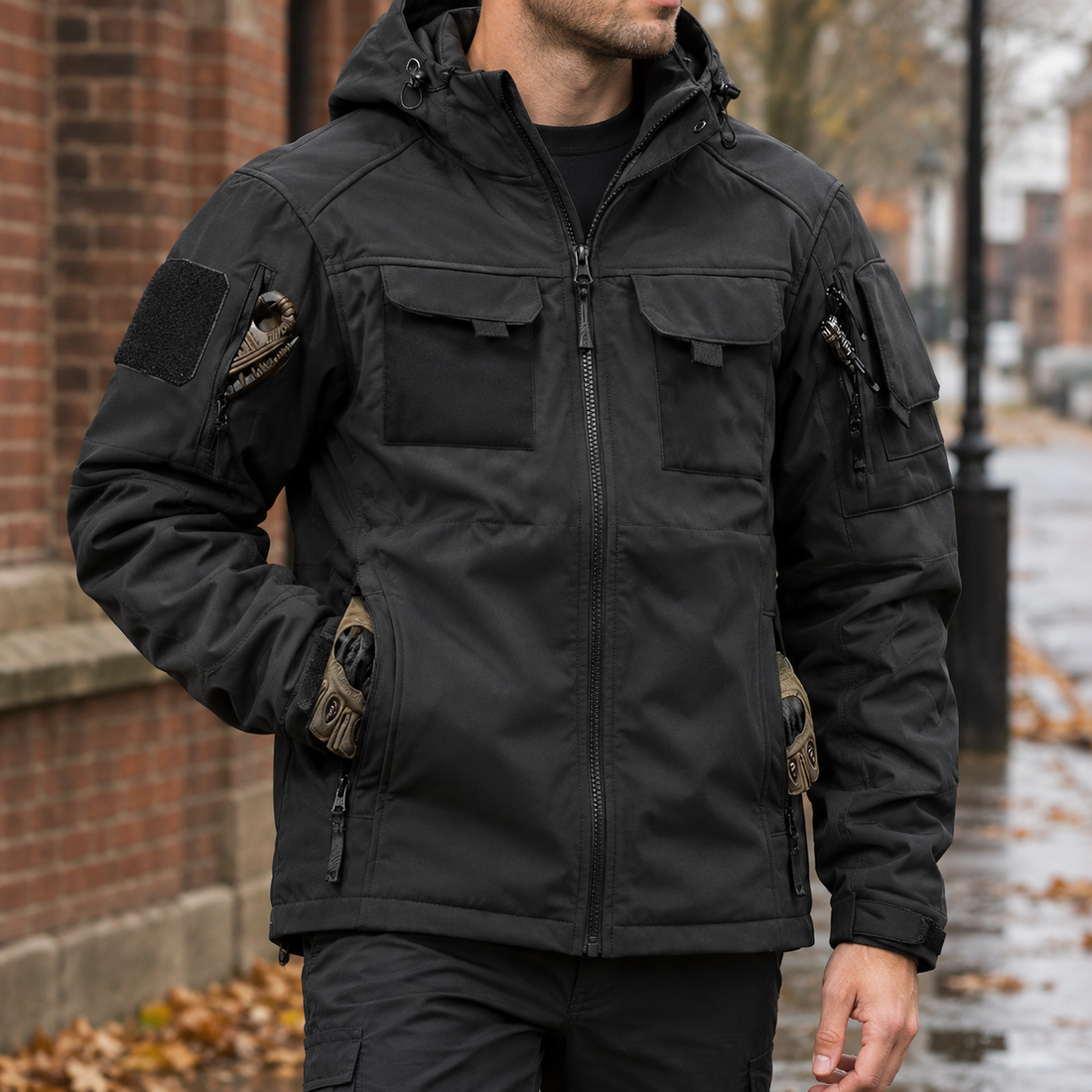 Macaire-Lane Tactical Jacket - Black
