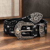Savona Denim Belt - Black