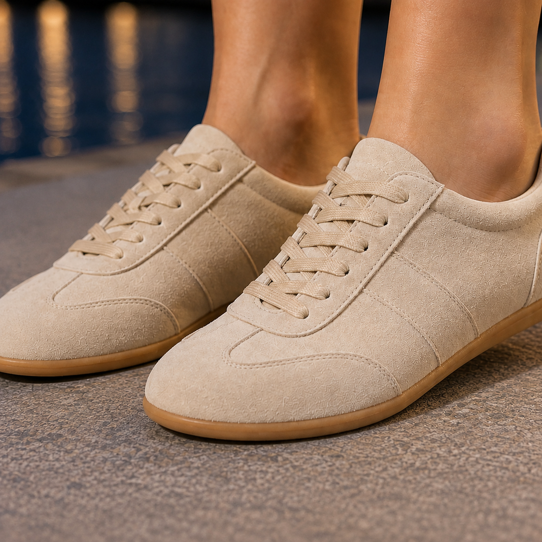 Torricelli Low Profile Sneakers - Beige