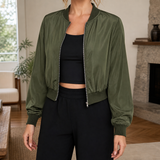Kara-Jade Bomber Jacket - Army Green