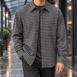 Godfrey-Jude Plaid Shirt - Black