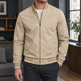 Armand-James Ribbed Jacket - Khaki