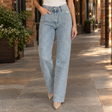 Miriam Straight Leg Jeans - Blue
