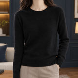 Odalys-Jade Cashmere Sweater - Black
