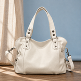 Lazzari Slouch Shoulder Bag - Beige