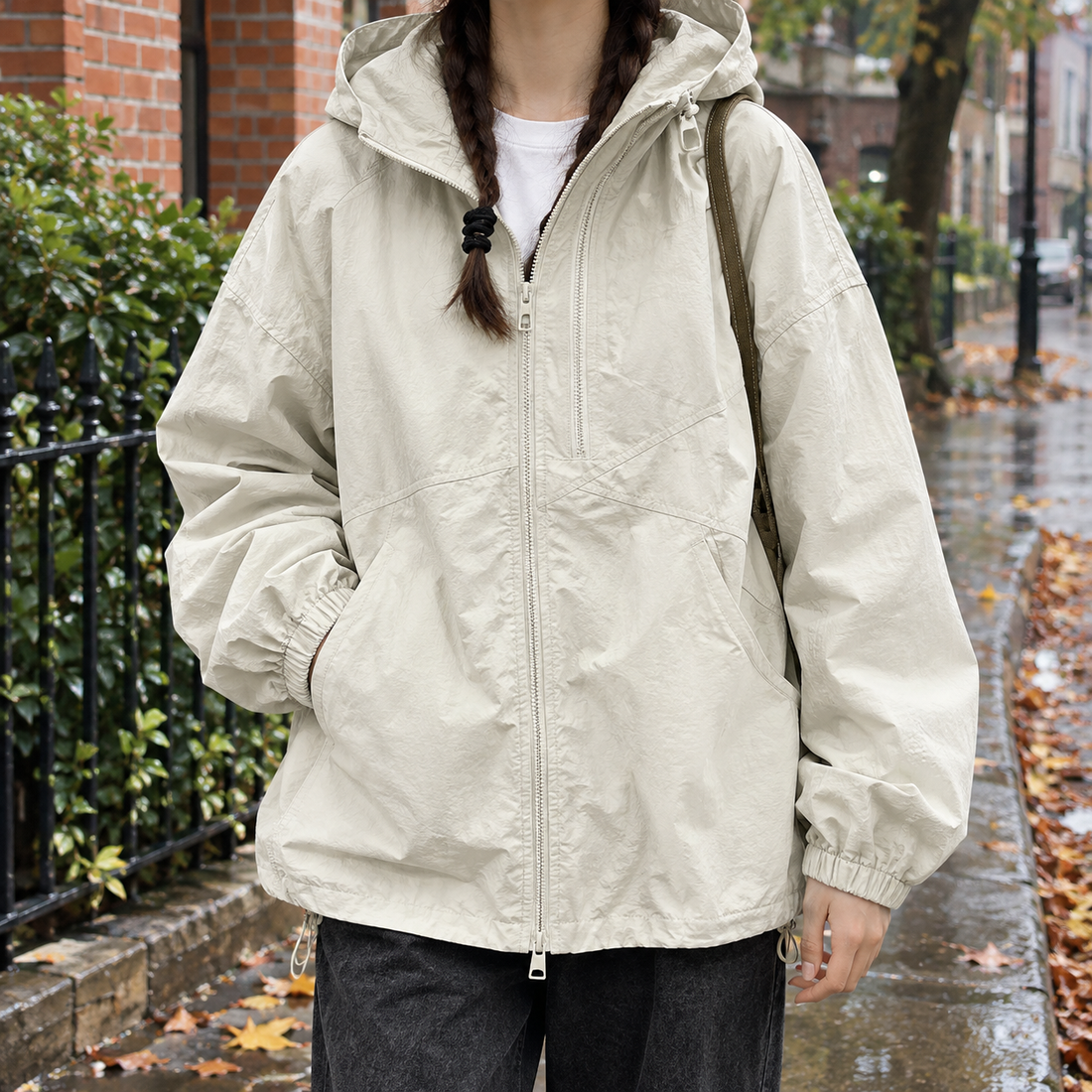 Nerissa-Marie Hooded Jacket - Off White
