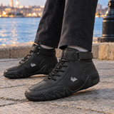 Falcone-Volo Segmented-Sole Sneakers - Black