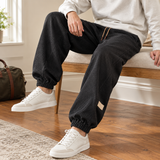 Corwin-Grant Tapered Jogger Pants - Black