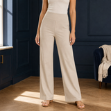 Ada-Jane Straight Leg Pants - Apricot