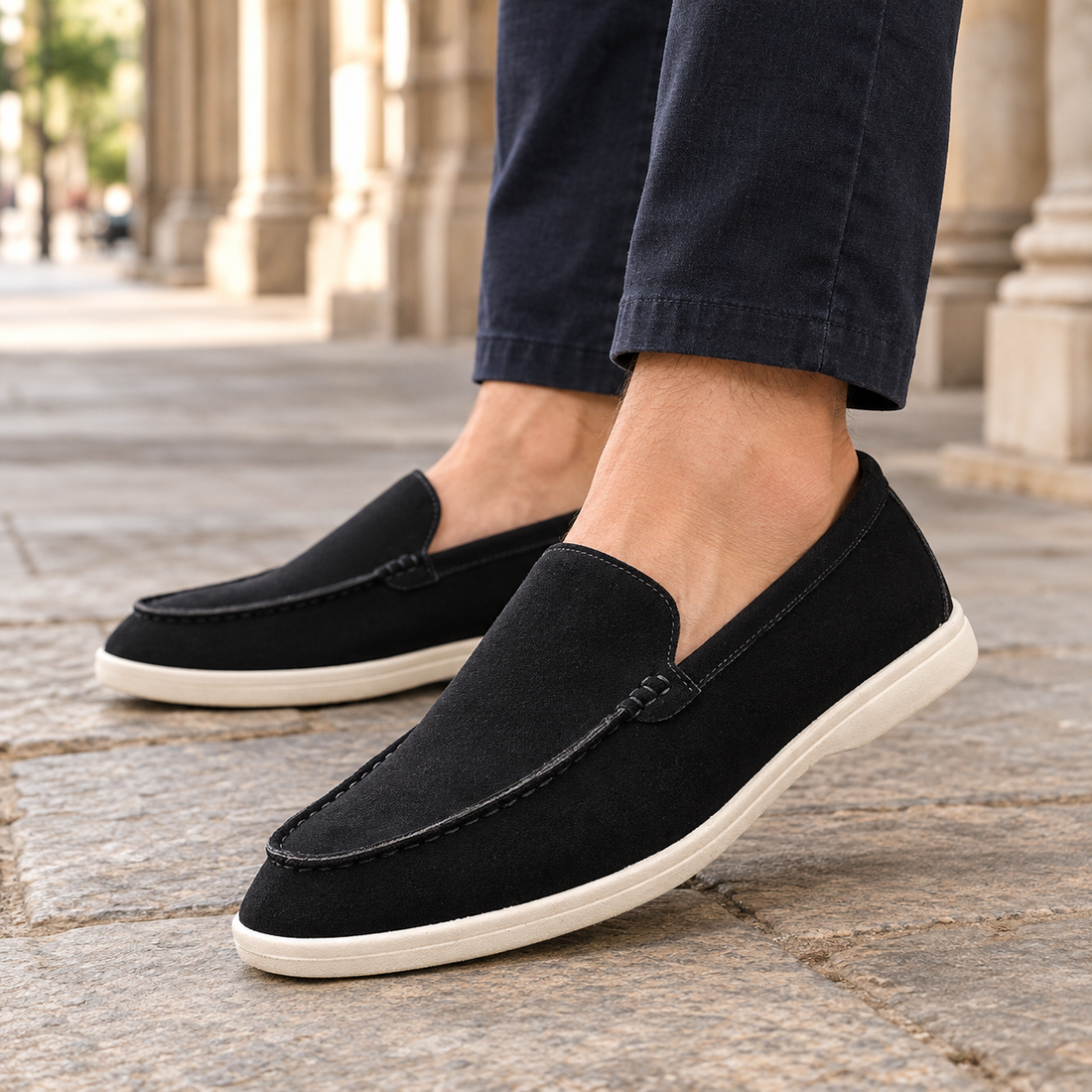 Dandolo-Vico Slip-On Loafers - Black