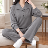 Ariane-Belle Relaxed Set - Taupe