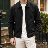 Ennis-West Textured Jacket - Black
