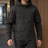 Sylvester-Ellis Hooded Jacket - Black