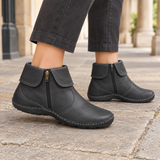 Bolzano Side Zip Boots - Black