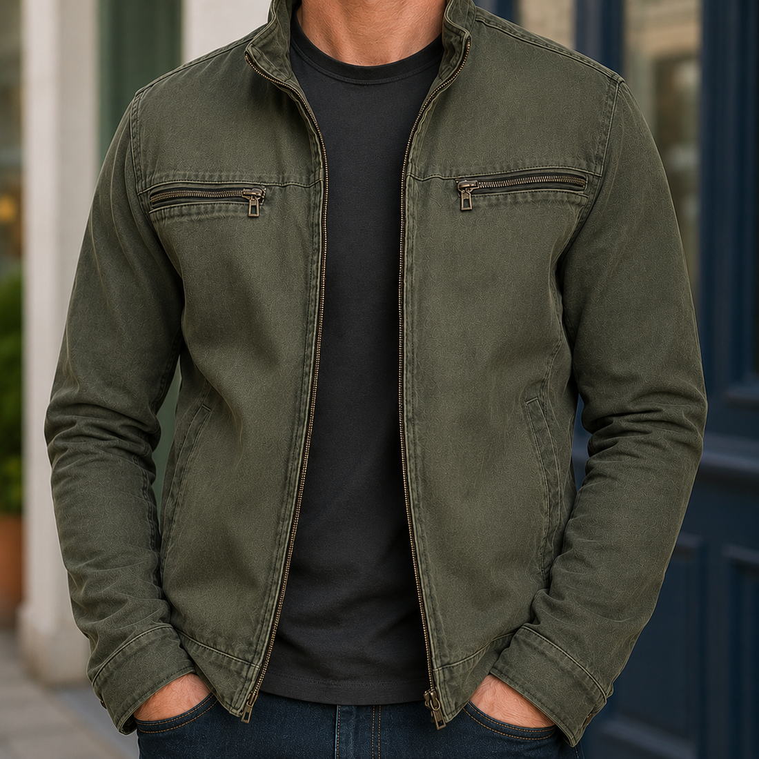 Wilder Military Jacket - Green