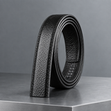 Ruggeri Pebbled Belt Strap - Black