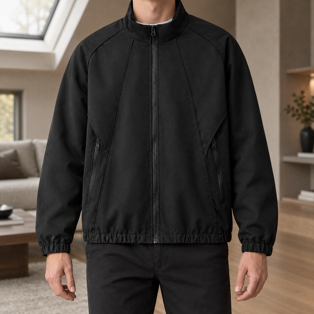 Max Zip Jacket - Black