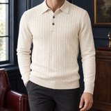 Lucas Cable Knit Sweater - Off White