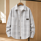Peregrine Plaid Overshirt - Gray