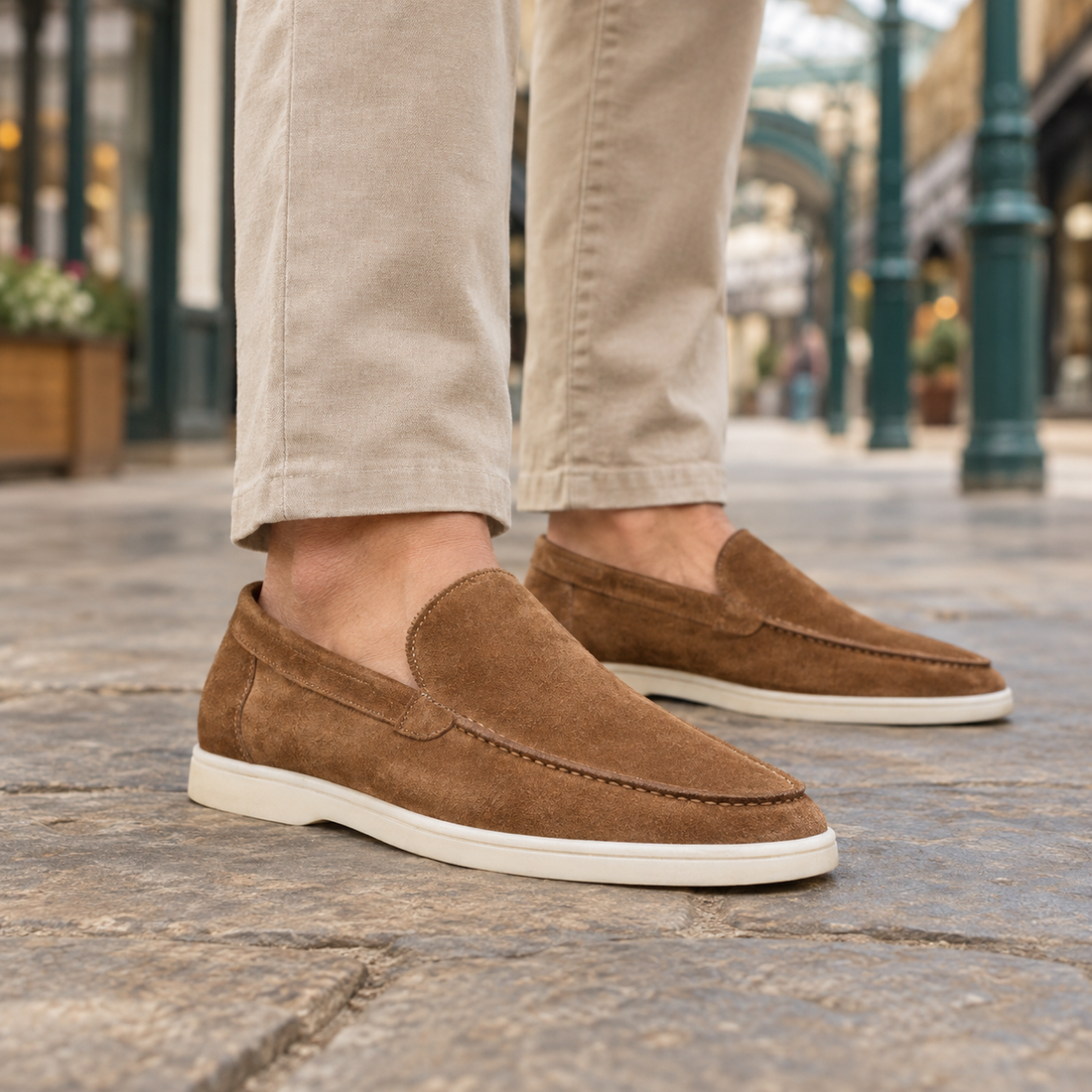 Bentivoglio Slip-On Loafers - Brown