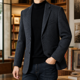 Gaspard Cashmere Blazer - Gray
