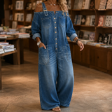 Valentina-Belle Wide Leg Jumpsuit - Multicoloured