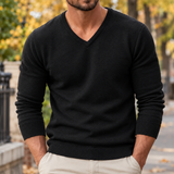 Gregory-Tate V Neck Sweater - Black