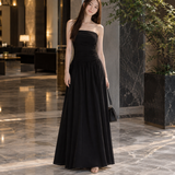 Kiera Convertible Maxi Dress - Black