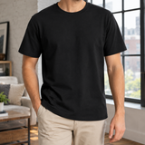 Colm Crewneck T-Shirt - Black