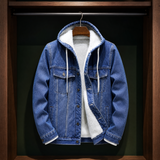 Beckett-Rhys Hooded Jacket - Blue