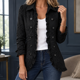Charlotte-Rae Embroidered Jacket - Black