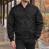 Hugh-Hayes MA1 Jacket - Black