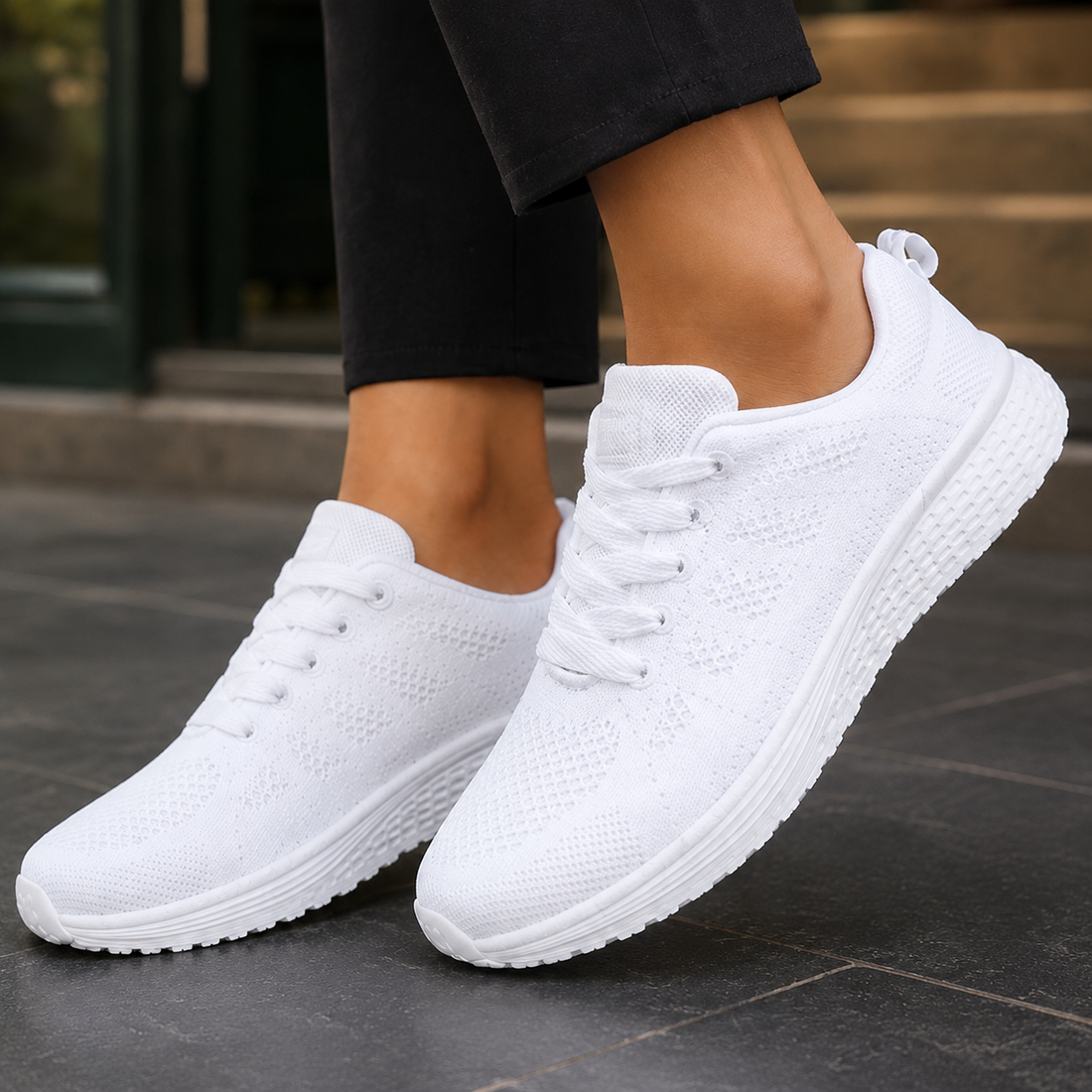 Caselli Orthopedic Sneakers - White