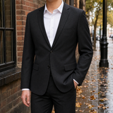 Jake-Lane Slim Fit Blazer - Black