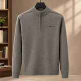 Augustus Quarter Zip Sweater - Camel