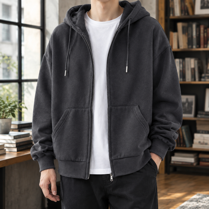Augustin Zip-Up Hoodie