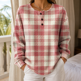 Amalia-June Plaid Sweater - Multicolor