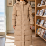 April-Grace Puffer Coat - Khaki