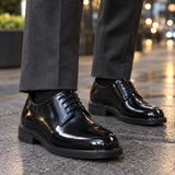 Ridolfi Patent Derby Shoes - Bright Black