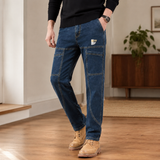 Louis-Wren Relaxed Jeans - Navy Blue