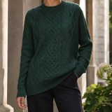 Romy Wool Sweater - Moss Green