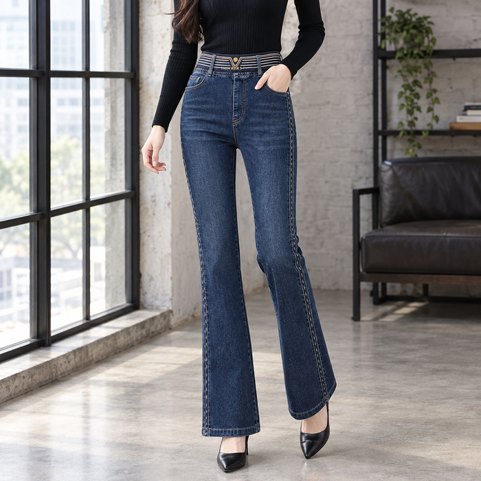 Aline-Faye Flared Jeans